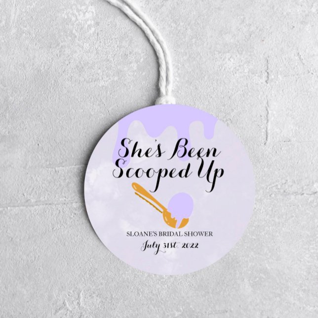 Glace à la Lilas Fête de Mariage Autocollant Multi (Créateur téléchargé)