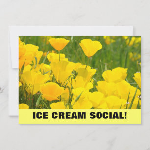 Glace Crème Sociale ! Invitations Annonces Coqueli
