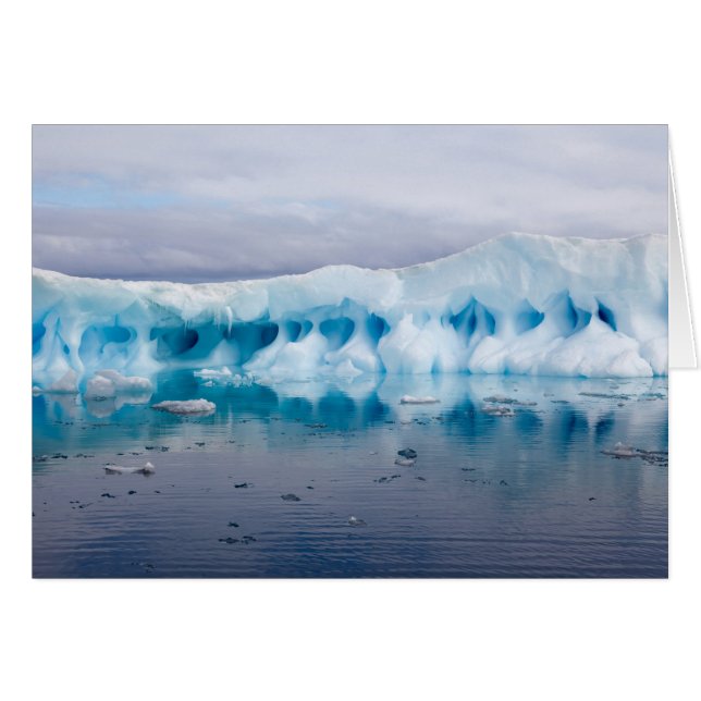 Glace en Antarctique (Devant horizontal)