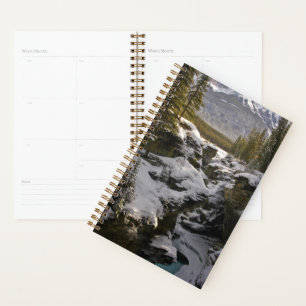 Glace et neige Parc national Jasper Alberta, Can