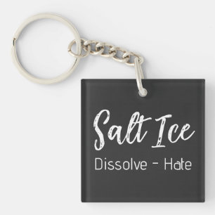 Glace salée porte-clés