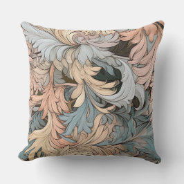 Glacial Flora Symphony Winter Botanical Kissen