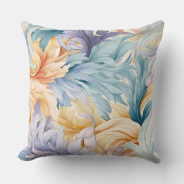 Glacial Flora Symphony Winter Botanical Kissen