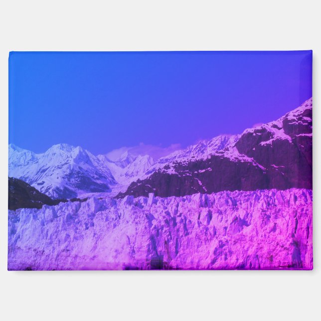Glacier Bay, Alaska Magnet (Vorderseite)
