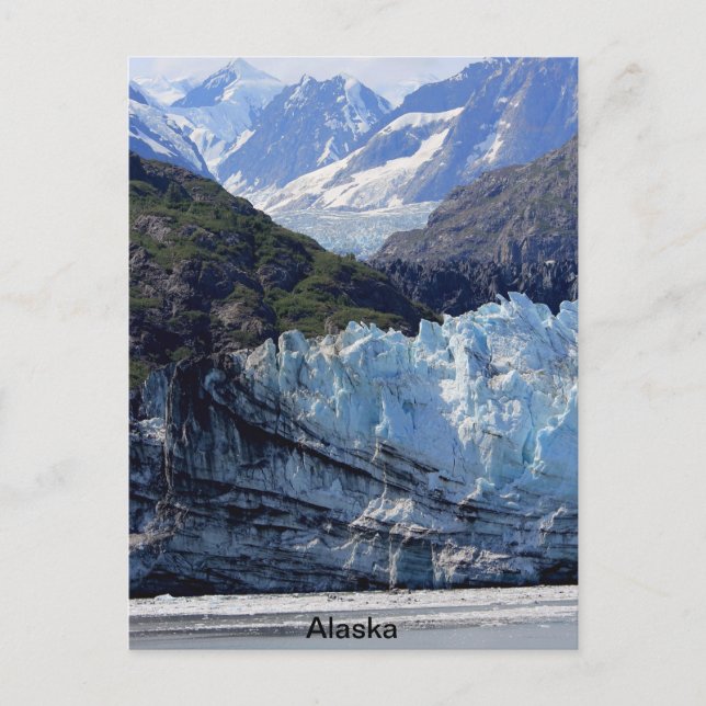 Glacier Bay, Alaska Postkarte (Vorderseite)