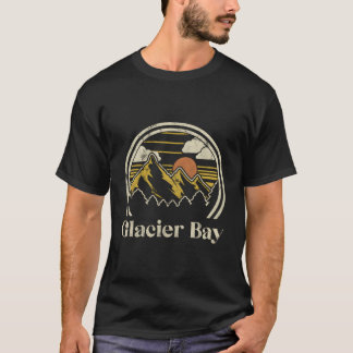 Glacier Bay Mountains Alaska Wandern im Freien Ret T-Shirt