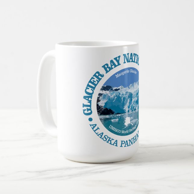 Glacier Bay National Park (Farbe) Kaffeetasse (Vorderseite Links)