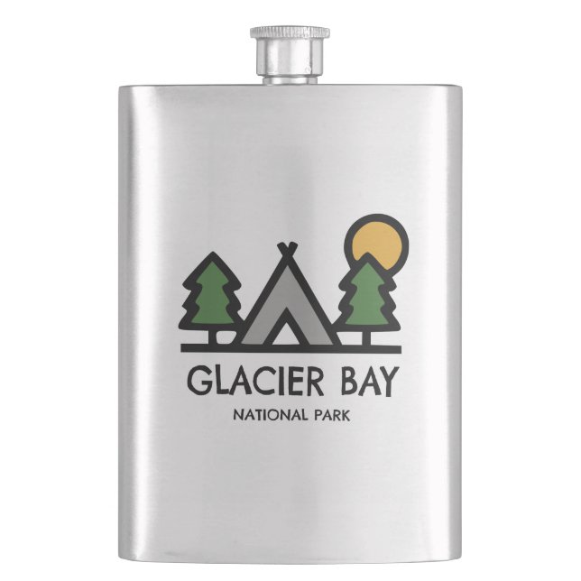 Glacier Bay National Park Flachmann (Vorderseite)