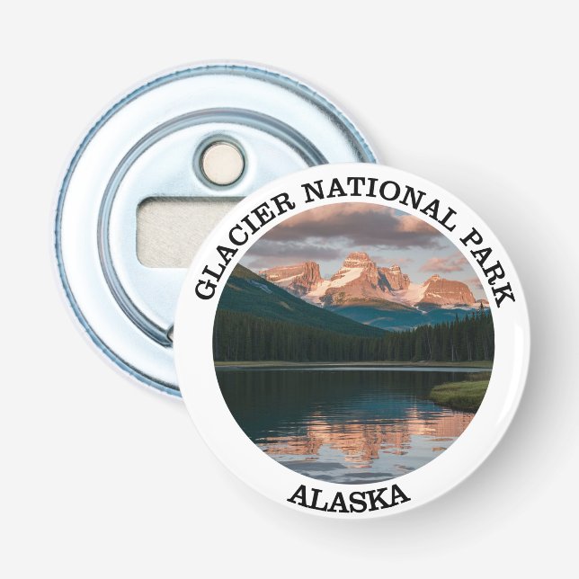 Glacier Bay National Park Flaschenöffner (Vorderseite)