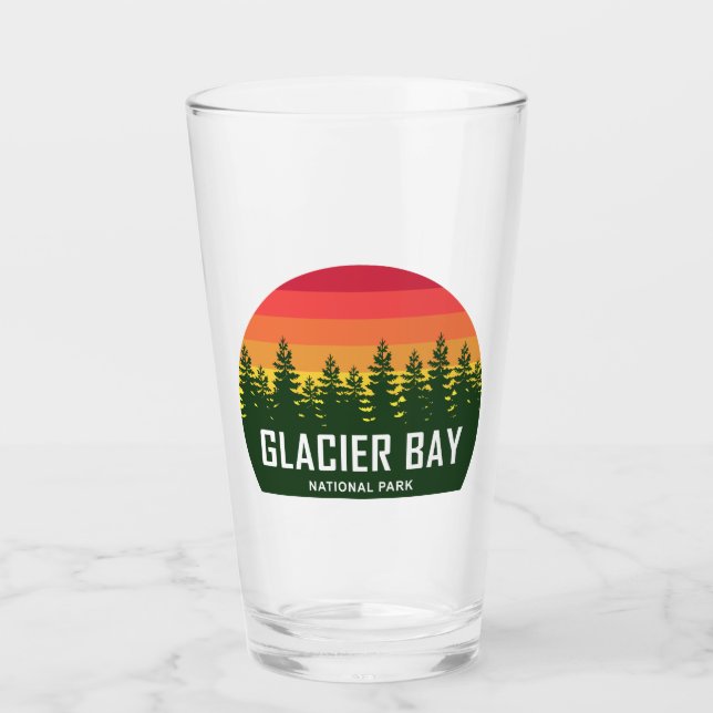 Glacier Bay National Park Glas (Vorderseite)