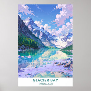 Glacier Bay National Park - Montana Poster