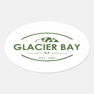 Glacier Bay National Park Ovaler Aufkleber