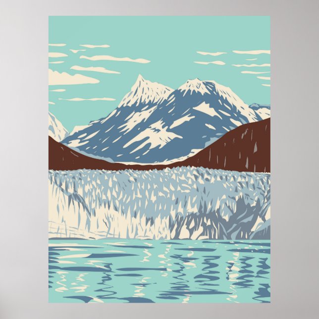 Glacier Bay National Park Poster (Vorne)
