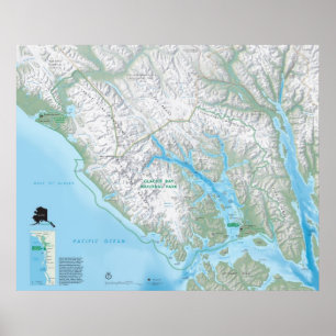 Glacier Bay National Park Poster