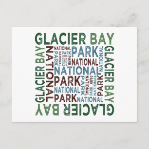 Glacier Bay National Park Postkarte