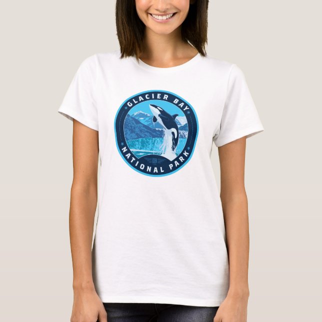 Glacier Bay National Park T-Shirt (Vorderseite)