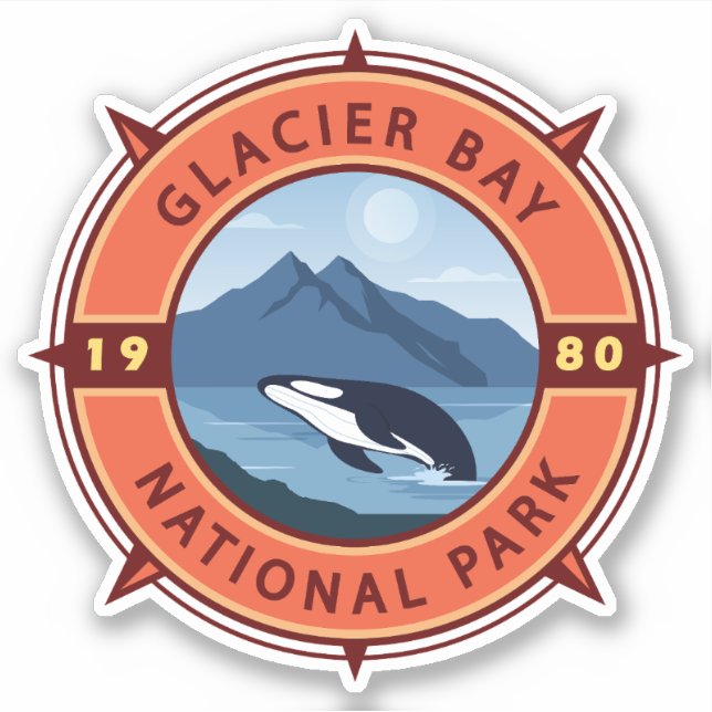 Glacier Bay Nationalpark Ristorante da Enzo Aufkleber (Vorderseite)