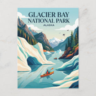 Glacier-Bay-Nationalpark USA Postkarte