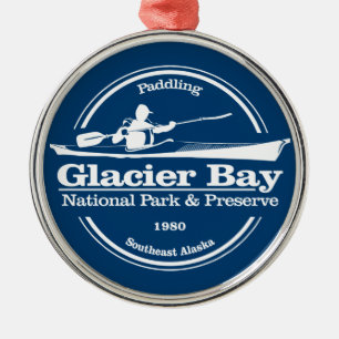Glacier Bay NP (SK) Ornament Aus Metall