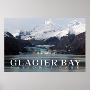 Glacier Bay Poster, Alaska Print Poster