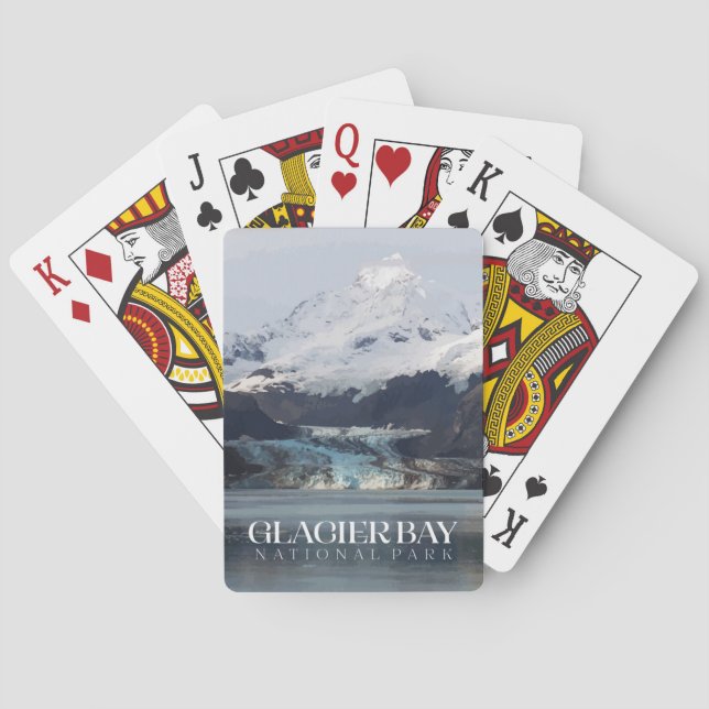 Glacier Bay Spielkarten, Nationalpark Deck Spielkarten (Rückseite)