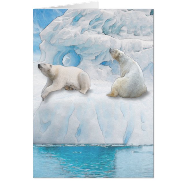 Glacier Bears - 5" x 7" Art Card (Vorne)
