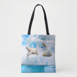 Glacier Bears - Tote Bag Tasche