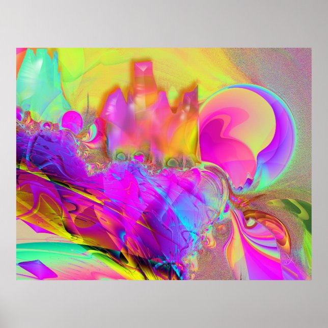 Glacier City Poster (Vorne)