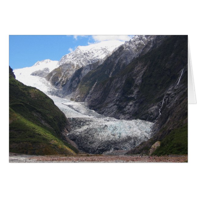 Glacier de Franz Josef, Nouvelle Zélande (Devant horizontal)