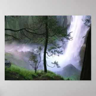 Glacier Falls Poster