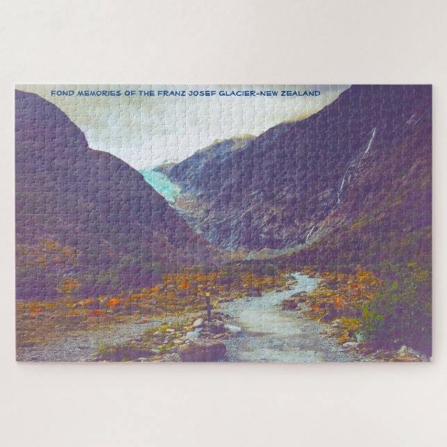 -Glacier Franz Josef-Nouvelle-Zélande Puzzle (Horizontal)