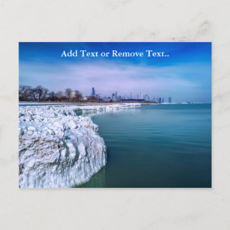 Glacier Frozen De La Carte Postale Windy City