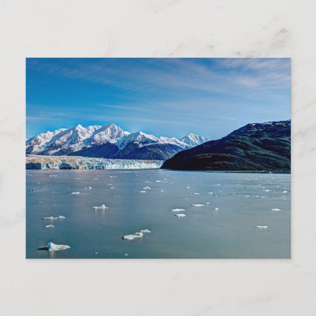 Glacier Hubbard, Alaska Carte postale (Devant)