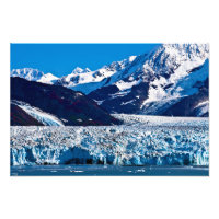 Glacier Hubbard, Alaska Photographie