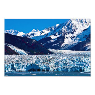 Glacier Hubbard, Alaska Photographie