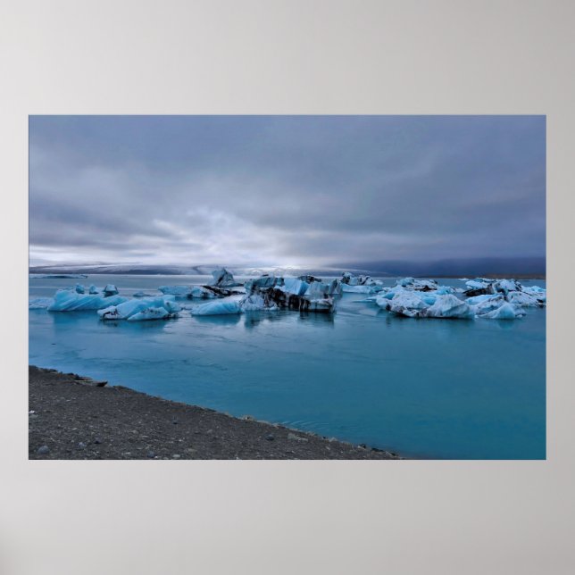 Glacier Lagoon Poster (Vorne)