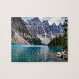 Glacier Lake Mountain Jigsaw Puzzle