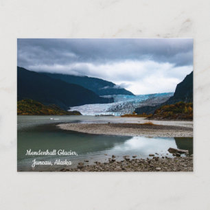 Glacier Mendenhall, Juneau, Alaska Carte postale