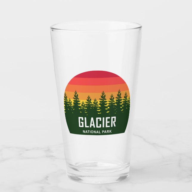 Glacier National Park Glas (Vorderseite)