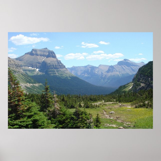 Glacier National Park Northwest Montana Poster (Vorne)