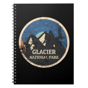 Glacier National Park Notizblock