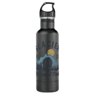 Glacier National Park Novelly Road Tour Montana Edelstahlflasche