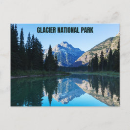 Glacier National Park Postkarte