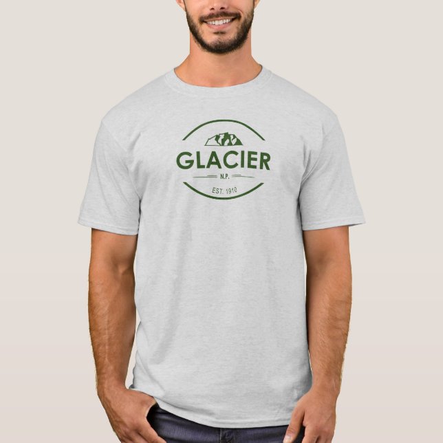 Glacier National Park T-Shirt (Vorderseite)