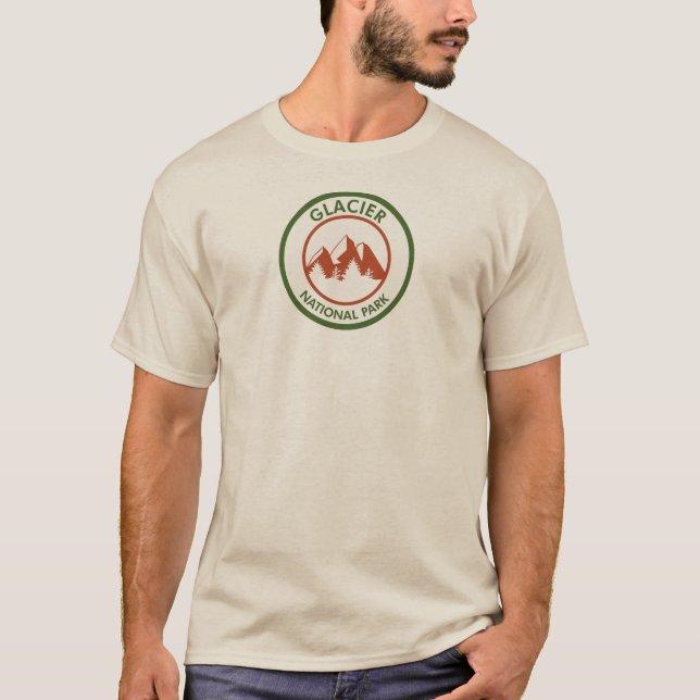 Glacier National Park T-Shirt (Vorderseite)