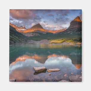 Glacier National Park USA Postcard (Gletscher 6) Magnet