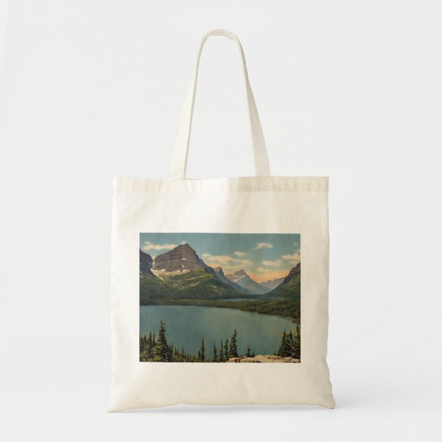 Glacier National Park USA Tote Bag (1) Tragetasche (Vorne)