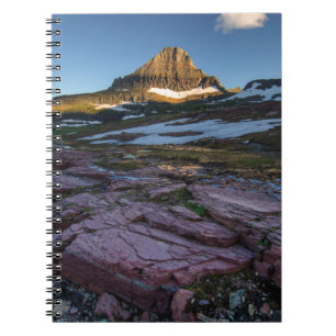 Glacier Nationalpark-Berge Notizblock