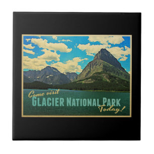 Glacier Nationalpark Fliese