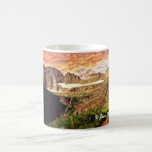 Glacier Nationalpark Grinnell Gletscher-Spur Kaffeetasse